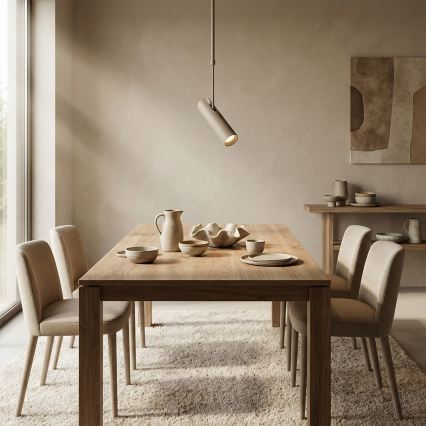 BRILAGI - Taklampa med stång SELE 1xGU10/30W/230V beige