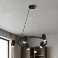 Brilagi - Taklampa med vajer SELE 6xGU10/30W/230V svart