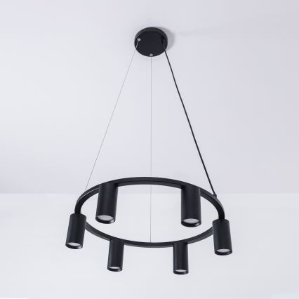 BRILAGI - Taklampa med vajer SELE 6xGU10/30W/230V svart
