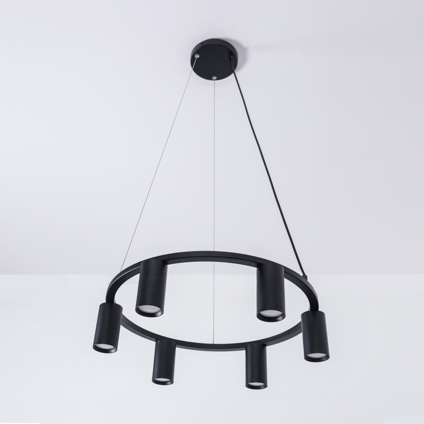 BRILAGI - Taklampa med vajer SELE 6xGU10/30W/230V svart