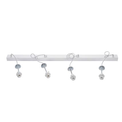 Brilagi - Taklampa med vajer WABI SABI 4xE27/40W/230V vit