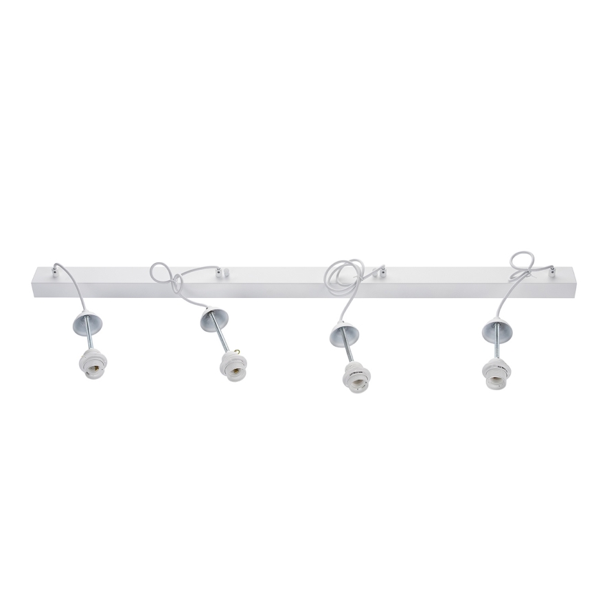 Brilagi - Taklampa med vajer WABI SABI 4xE27/40W/230V vit