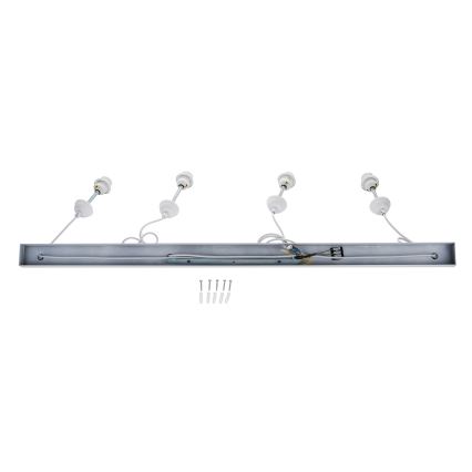 Brilagi - Taklampa med vajer WABI SABI 4xE27/40W/230V vit