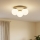 Brilagi - Taklampa MILO ECRU 1xE27/60W/230V Ø 15 cm beige/guldig