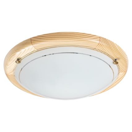 Brilagi - Taklampa ORBIS 1xE27/60W/230V Ø 30 cm furu