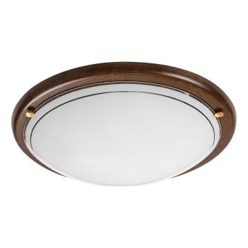 Brilagi - Taklampa ORBIS 2xE27/60W/230V Ø 38 cm furu