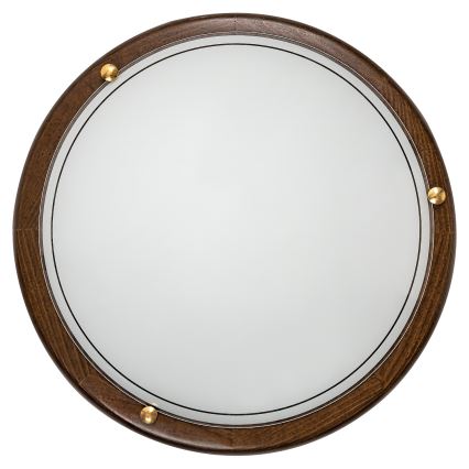 Brilagi - Taklampa ORBIS 2xE27/60W/230V Ø 38 cm furu