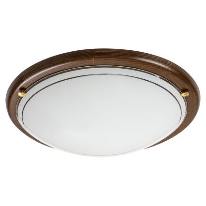 Brilagi - Taklampa ORBIS 2xE27/60W/230V Ø 38 cm furu