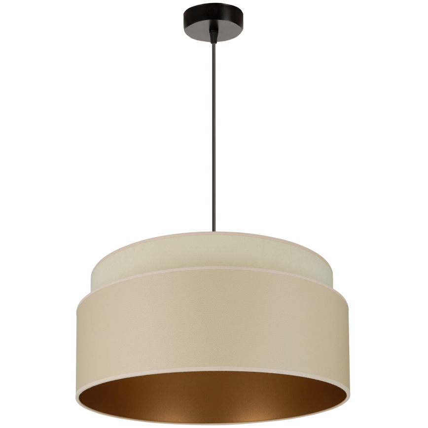 Brilagi - Taklampa OREGON VEGE 1xE27/15W/230V Ø 45 cm beige