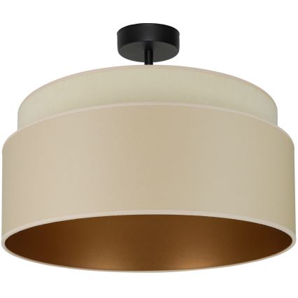 Brilagi - Taklampa OREGON VEGE 1xE27/15W/230V Ø 45 cm beige