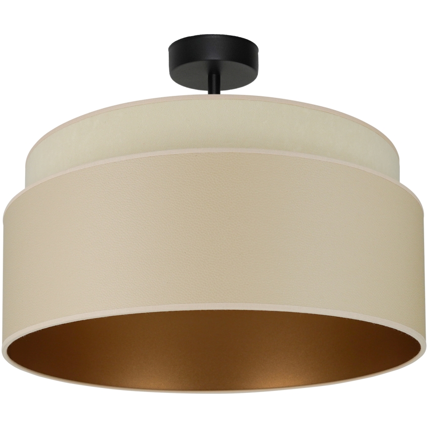 Brilagi - Taklampa OREGON VEGE 1xE27/15W/230V Ø 45 cm beige