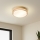 Brilagi - Taklampa ORINO 2xE27/40W/230V Ø 27 cm, trädekor/ek