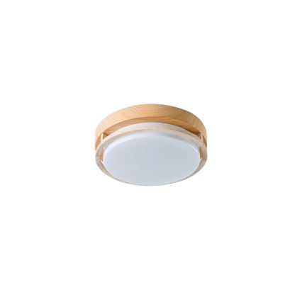 Brilagi - Taklampa ORINO 2xE27/40W/230V Ø 27 cm, trädekor/ek