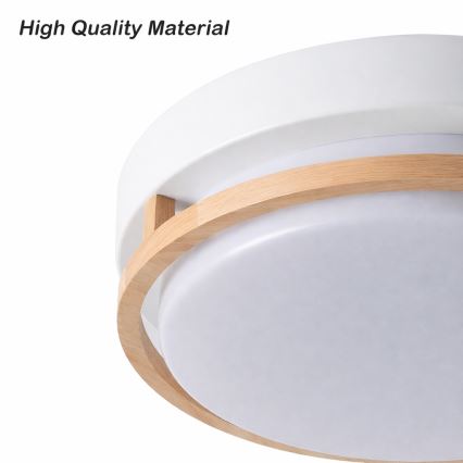Brilagi - Taklampa ORINO 2xE27/40W/230V Ø 27 cm vit/ek