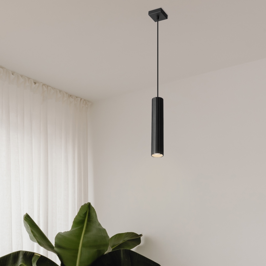Brilagi - Taklampa på sladd CRISPINA 1xGU10/10W/230V svart