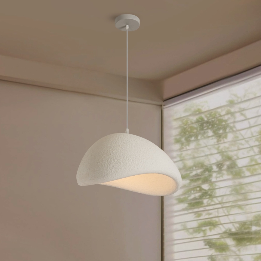 BRILAGI - Taklampa på sladd WABI SABI 1xE27/60W/230V Ø 40 cm vit