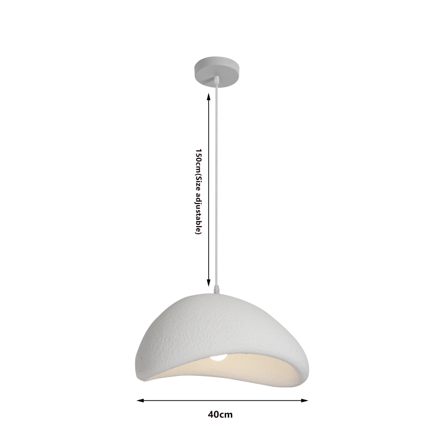 BRILAGI - Taklampa på sladd WABI SABI 1xE27/60W/230V Ø 40 cm vit
