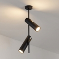 Brilagi - Taklampa på stång BRANCH 2xGU10/30W/230V svart