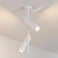 Brilagi - Taklampa på stång BRANCH 2xGU10/30W/230V vit