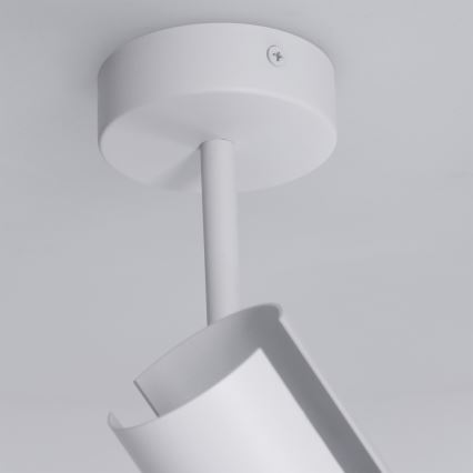 Brilagi - Taklampa på stång BRANCH 2xGU10/30W/230V vit