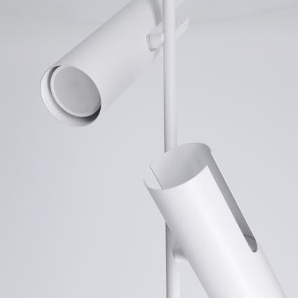Brilagi - Taklampa på stång BRANCH 2xGU10/30W/230V vit