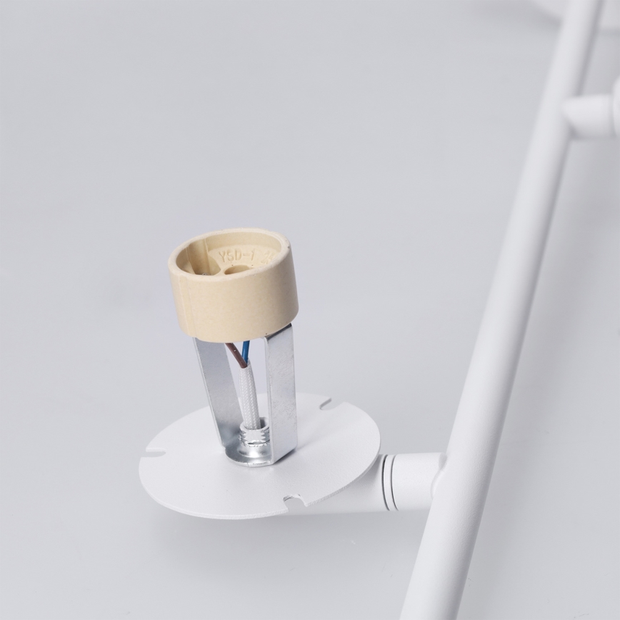 Brilagi - Taklampa på stång BRANCH 2xGU10/30W/230V vit