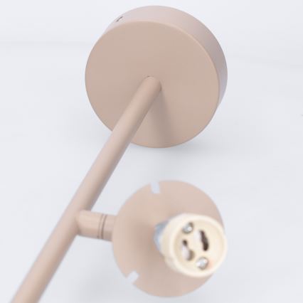 Brilagi - Taklampa på stång BRANCH 3xGU10/30W/230V beige
