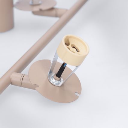 Brilagi - Taklampa på stång BRANCH 3xGU10/30W/230V beige
