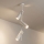 Brilagi - Taklampa på stång BRANCH 3xGU10/30W/230V vit