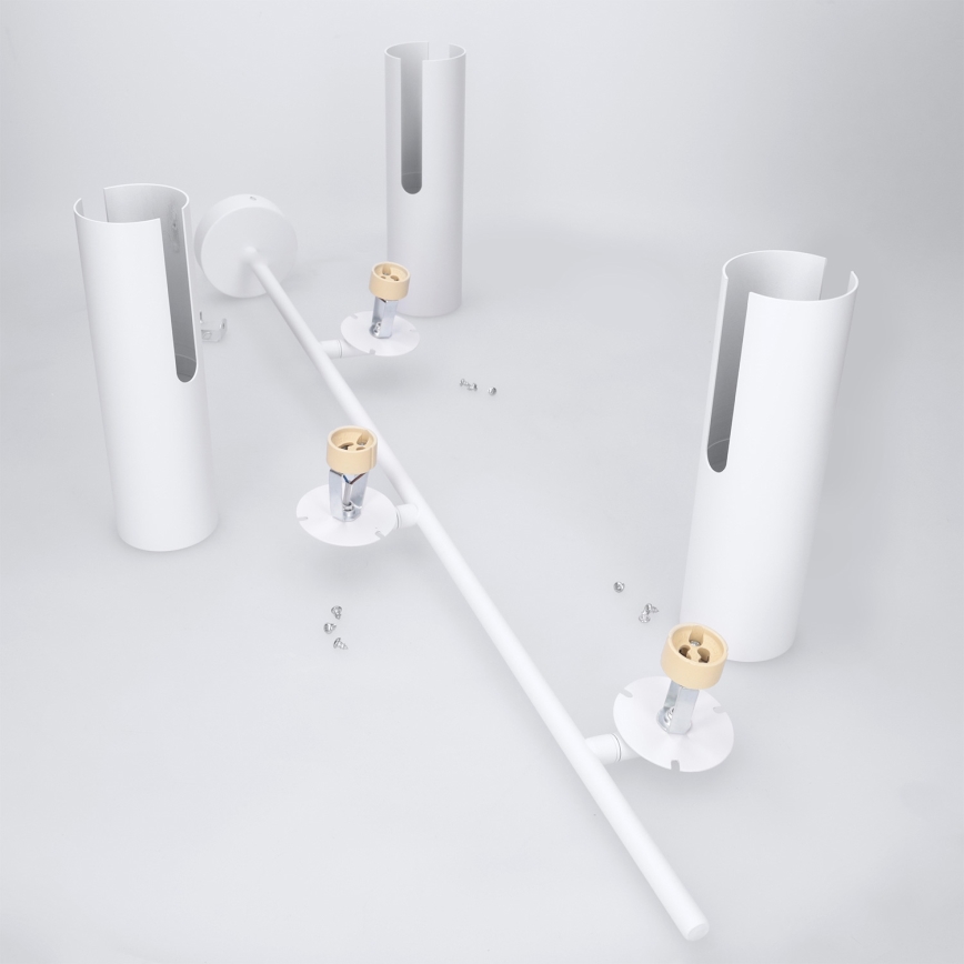 Brilagi - Taklampa på stång BRANCH 3xGU10/30W/230V vit