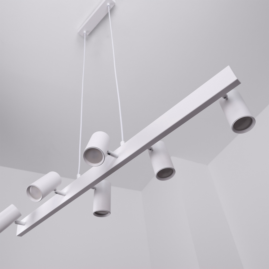 Brilagi - Taklampa på vajer SELE 6xGU10/30W/230V vit