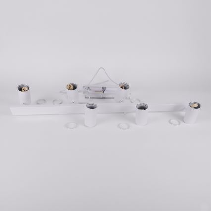 Brilagi - Taklampa på vajer SELE 6xGU10/30W/230V vit
