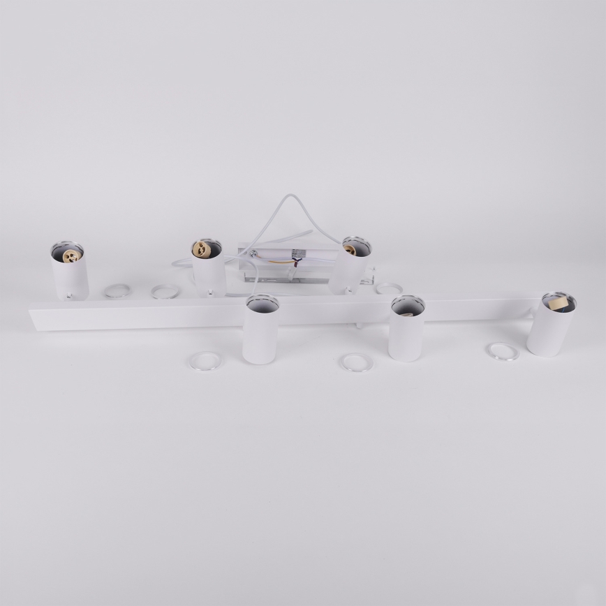 Brilagi - Taklampa på vajer SELE 6xGU10/30W/230V vit