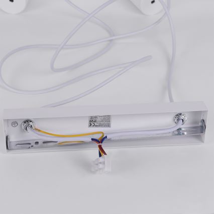 Brilagi - Taklampa på vajer SELE 6xGU10/30W/230V vit
