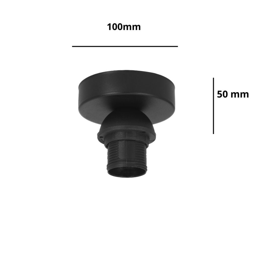 Brilagi - Taklampa PARTY 1xE27/60W/230V Ø 10 cm svart