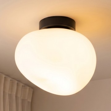 BRILAGI - Taklampa PEBBLES 1xE27/40W/230V Ø 20 cm svart