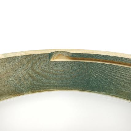 Brilagi - Taklampa PINO 1xE27/15W/230V furu/grön, Ø 27,5 cm