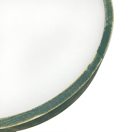 Brilagi - Taklampa PINO 3xE27/15W/230V furu/grön Ø 47,5 cm