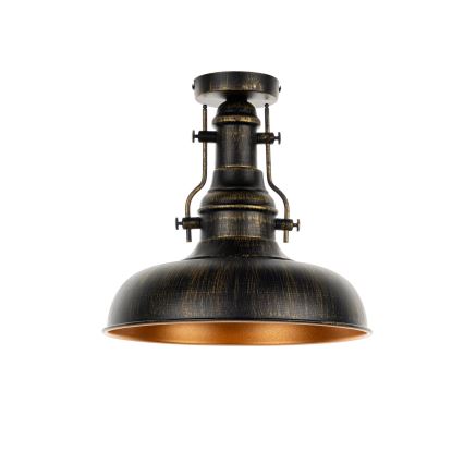Brilagi - Taklampa PYRONIC 1xE27/40W/230V Ø 32 cm brons/patina