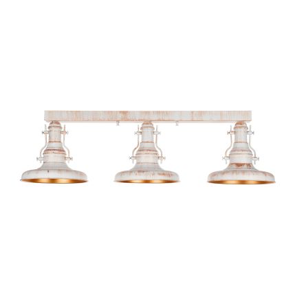 Brilagi - Taklampa PYRONIC 3xE27/40W/230V krämvit/patina