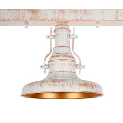 Brilagi - Taklampa PYRONIC 3xE27/40W/230V krämvit/patina