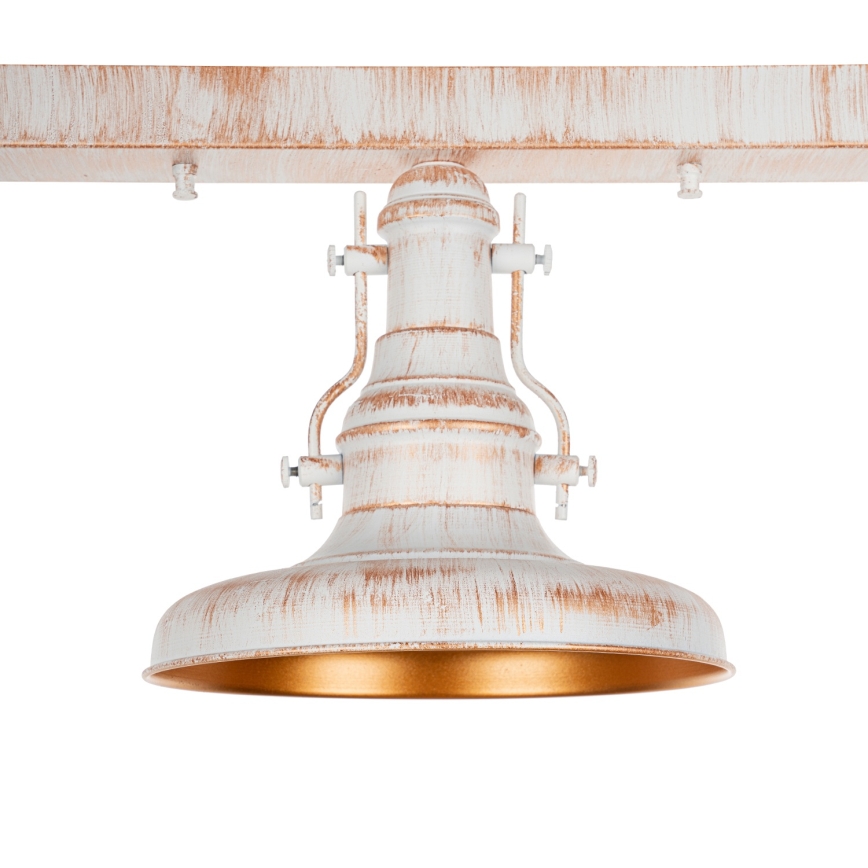 Brilagi - Taklampa PYRONIC 3xE27/40W/230V krämvit/patina