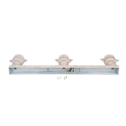 Brilagi - Taklampa PYRONIC 3xE27/40W/230V krämvit/patina