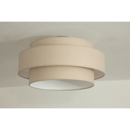 Brilagi - Taklampa RESNA 1xE27/60W/230V Ø 40 cm beige
