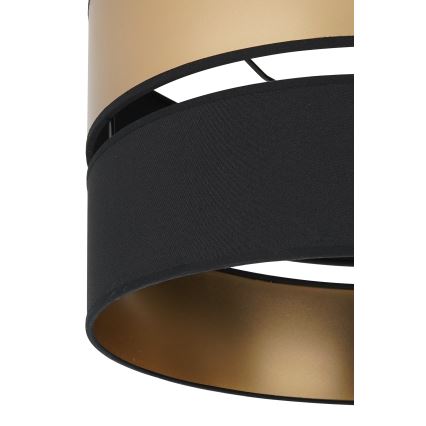 Brilagi - Taklampa ROYAL 1xE27/15W/230V diameter 40 cm svart/guld