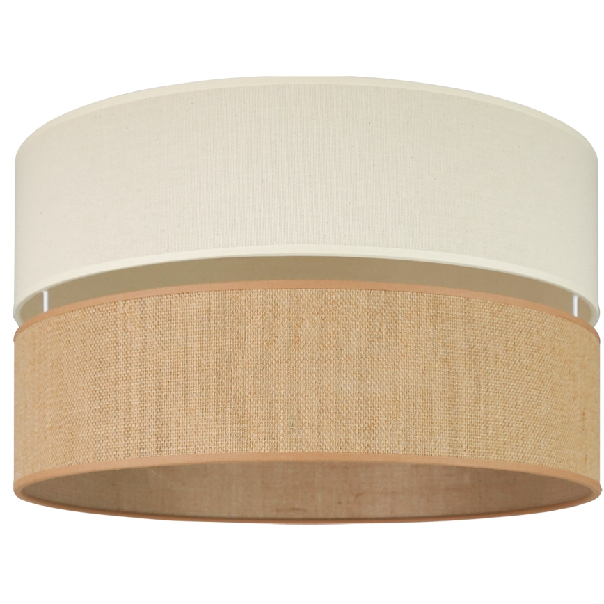 Brilagi - Taklampa ROYAL YUTE 1xE27/15W/230V Ø 40 cm beige/kräm
