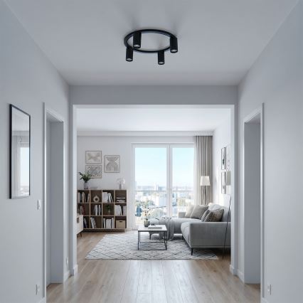 BRILAGI - Taklampa SELE 4xGU10/30W/230V svart