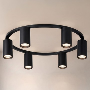 Brilagi - Taklampa SELE 6xGU10/30W/230V svart