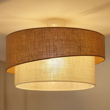 Brilagi - Taklampa SHINE 1xE27/15W/230V Ø 50 cm beige/kräm