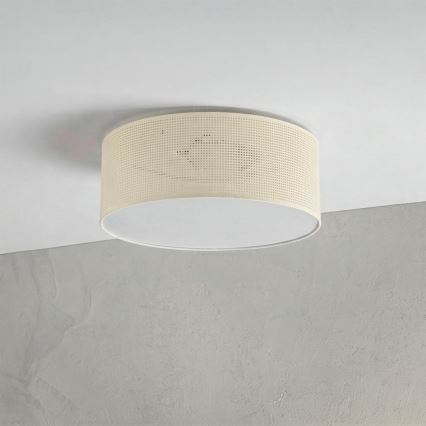BRILAGI - Taklampa SIRIJA MODERN 2xE27/60W/230V Ø 35 cm krämfärgad